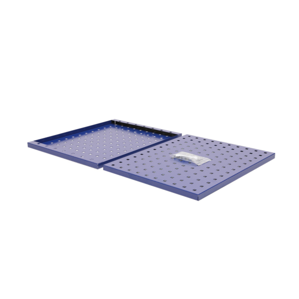 Bộ tấm tôn đục lỗ bên bàn nguội GARAGE MS